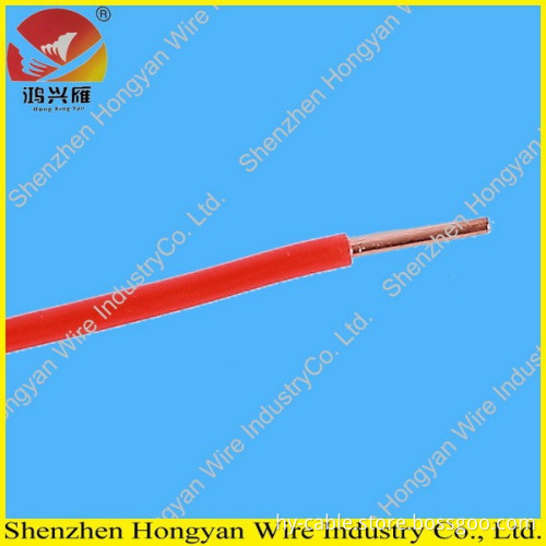 Red PVC Insulated Single Core Copper Wire